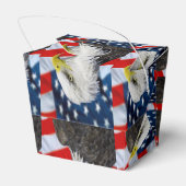 Ballotins Tête de Bald Eagle et drapeau américain (Arrière)