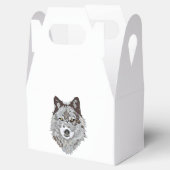 Ballotins Tête de loup stylisée (Ouvert)