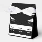 Ballotins Texte Blanc Gris Noir Et Couleurs Solides (Verso)