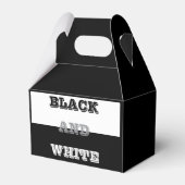 Ballotins Texte Blanc Gris Noir Et Couleurs Solides (Verso)