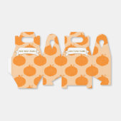 Ballotins Texte personnalisé du dessin Citrouille de saison (Déplié)