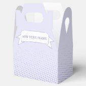 Ballotins Texte personnalisé Lavande (Ouvert)