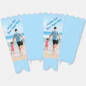 Ballotins Texte Personnalisé Votre Zone Photo Popcorn (Déplié)