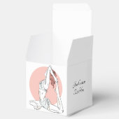 Ballotins Texte personnalisé Yoga Femme ballotin (Ouvert)