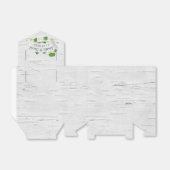 Ballotins Texture de l'arbre de bouleau avec défilement (Déplié)