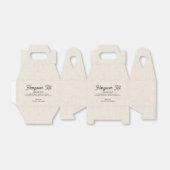 Ballotins Texture de lin beige clair Kit de couverture (Déplié)