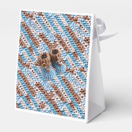 Ballotins Thank You | Boy's Teddy Bear Baby Shower (Arrière)