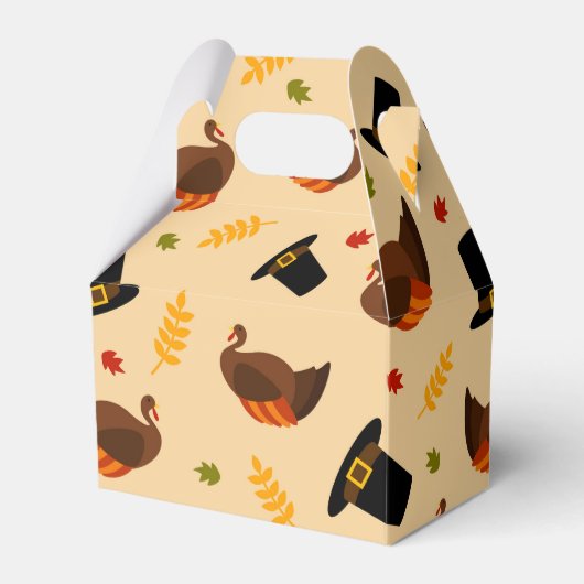 Ballotins Thanksgiving Holiday diner party boîte (Verso)