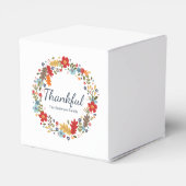 Ballotins Thanksgiving Thankful Fall personnalisée (Arrière)