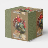 Ballotins Thanksgiving Turquie Drôle salutations Vintages (Arrière)