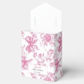 Ballotins Thé de Fleur Sauvage Rose Lancement de Mariage (Ouvert)