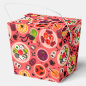 Ballotins Thé d'Halloween Favoriser Box (Verso)