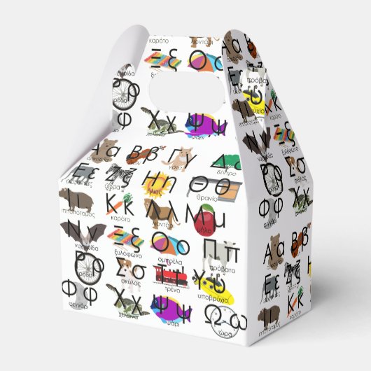 Ballotins The Greek Alphabet Letters (Verso)