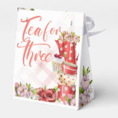 Ballotins Thé pour trois, anniversaire de la fleur de thé (Arrière)