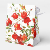 Ballotins Thème aquarelle grenades Couleurs vives (Arrière)