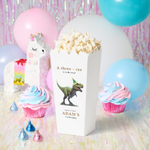 Ballotins Thème d'anniversaire dinosaure Trois Rex Dino Garç
