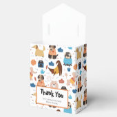 Ballotins Thème d'anniversaire du chien de caricature mignon (Ouvert)