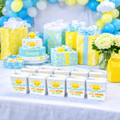 Ballotins Thème de célébration de bébé soleil doux