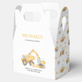 Ballotins Thème de construction Anniversaire Ballotin (Ouvert)