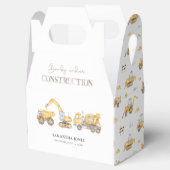 Ballotins Thème de construction Baby shower Ballotin (Ouvert)