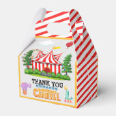 Ballotins Thème de fête d'anniversaire pour enfants cirque c (Arrière)