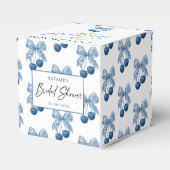 Ballotins Thème de Fête de Fiançailles Quelque Chose de Bleu (Verso)