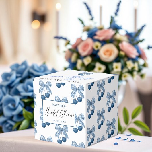 Ballotins Thème de Fête de Fiançailles Quelque Chose de Bleu