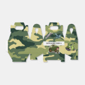 Ballotins Thème de l'armée militaire Boîte à gable pour fête (Déplié)