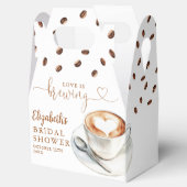 Ballotins Thème de mariage avec café Love Is Brewing (Ouvert)