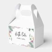 Ballotins Thème de mariage floral (Arrière)