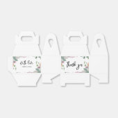 Ballotins Thème de mariage floral (Déplié)
