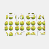 Ballotins Thème de softball jaune fête d'anniversaire (Déplié)