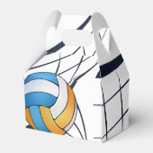 Ballotins Thème de volley-ball fête d'anniversaire (Arrière)