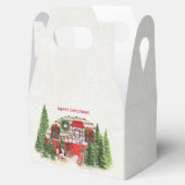 Ballotins Thème extérieur du camping de Noël Trailer (Ouvert)