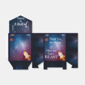 Ballotins Thème Galaxy | 1er anniversaire | BALLOTIN (Déplié)