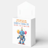 Ballotins thème robot avec aquarelle ballons (Ouvert)