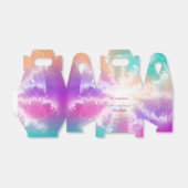 Ballotins Tie Dye Pastel Rose Orange Turquoise Violet Annive (Déplié)