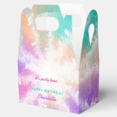 Ballotins Tie Dye Pastel Rose Orange Turquoise Violet Annive (Ouvert)