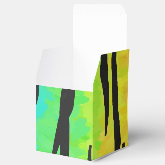 Ballotins Tiger noir et arc-en-ciel (Ouvert)