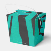 Ballotins Tiger noir et Turquoise (Arrière)