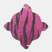 Ballotins Tiger rose chaud et noir (Déplié)