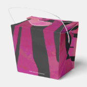 Ballotins Tiger rose chaud et noir (Arrière)