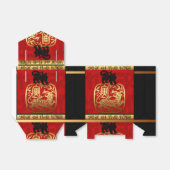 Ballotins Tigre chinois mignon Année Zodiac Anniversaire Ten (Déplié)