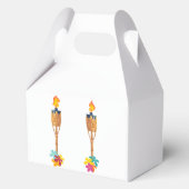 Ballotins Tiki et fleurs colorées (Verso)