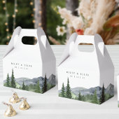 Ballotins Timberline | Watercolor Mountain Wedding