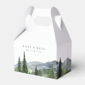 Ballotins Timberline | Watercolor Mountain Wedding (Verso)