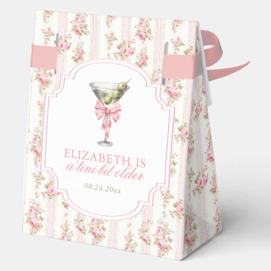 Ballotins 'Tini Bit Ancien Martini Coquette Anniversaire (Verso)