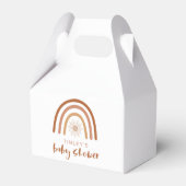 Ballotins TINLEY Boho Terracotta Rainbow Sun Baby Invitation (Verso)