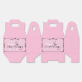 Ballotins Tiny Prima Treats Favour Box (Déplié)