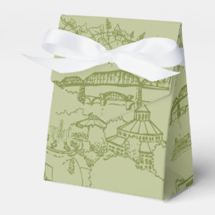 Ballotins Toile Chattanooga Vert